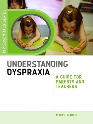 cover image of Understanding Dyspraxia